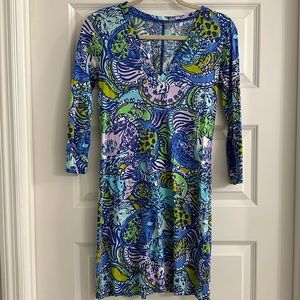 Lilly Pulitzer - the Christie Dress - Cattitude - Size Small